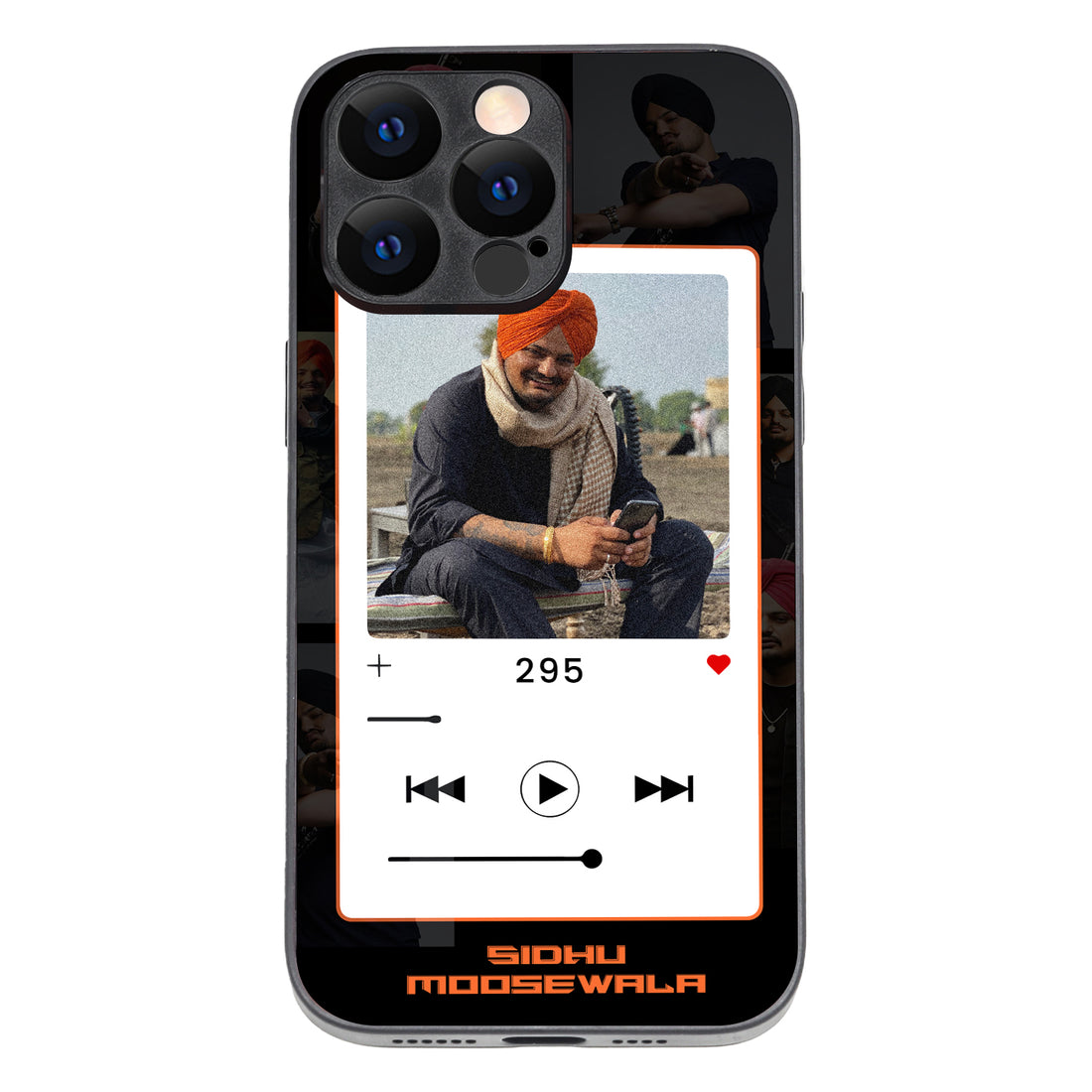 295 Song Sidhu Moosewala iPhone 14 Pro Max Case