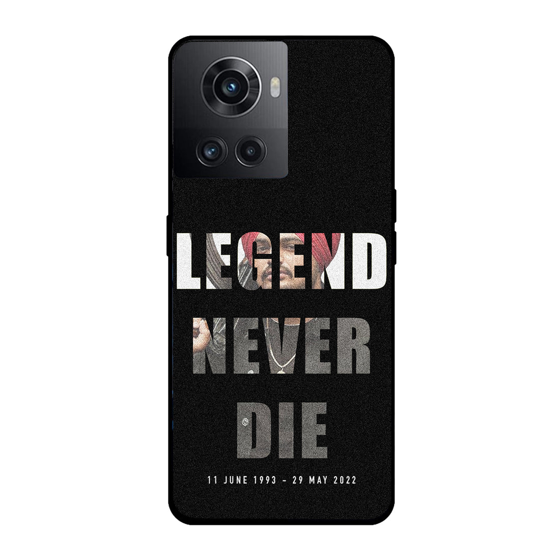 Legend Never Die 2.0 Sidhu Moosewala Oneplus 10 R Back Case