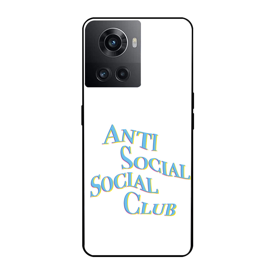 Social Club Motivational Quotes Oneplus 10 R Back Case