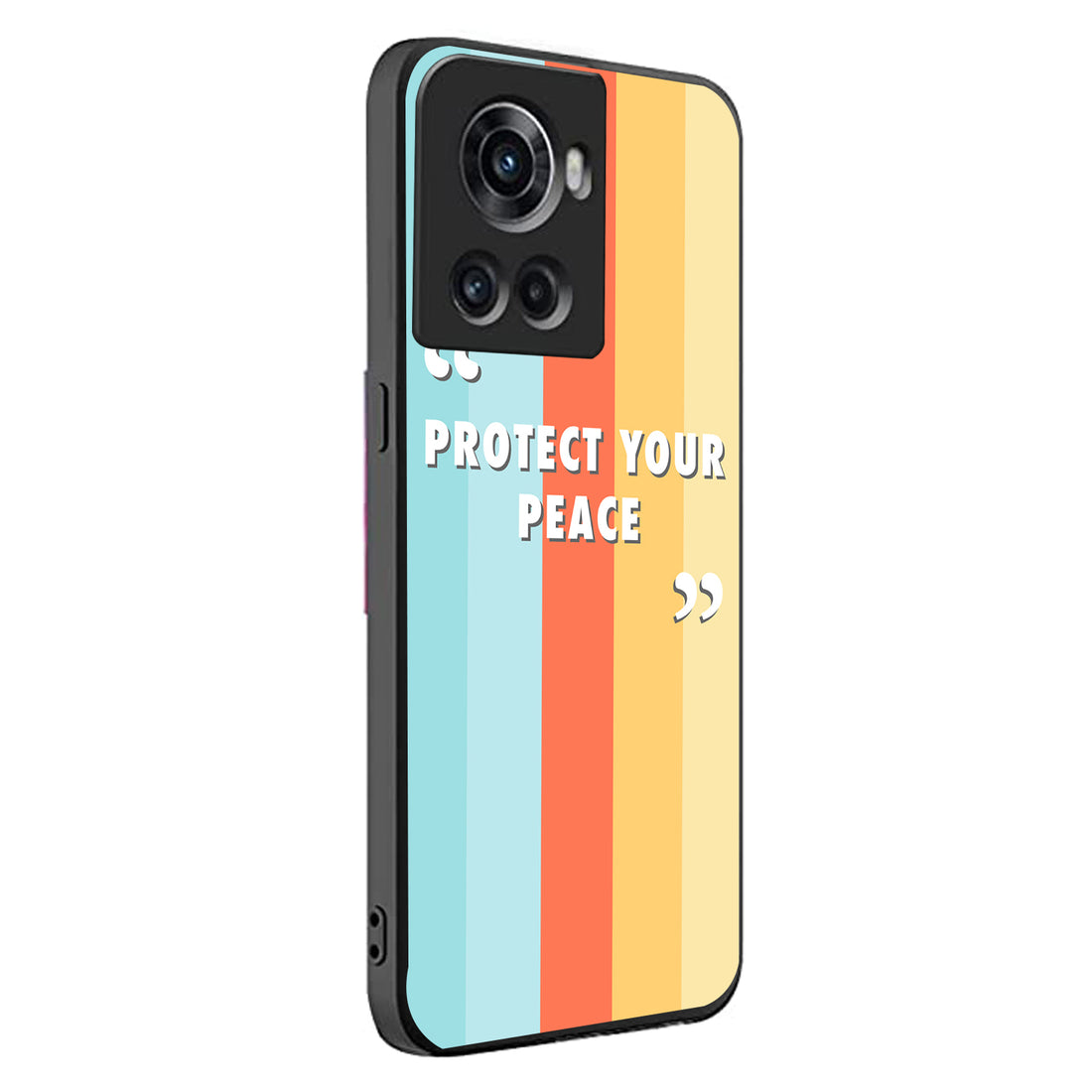 Protect your peace Motivational Quotes Oneplus 10 R Back Case