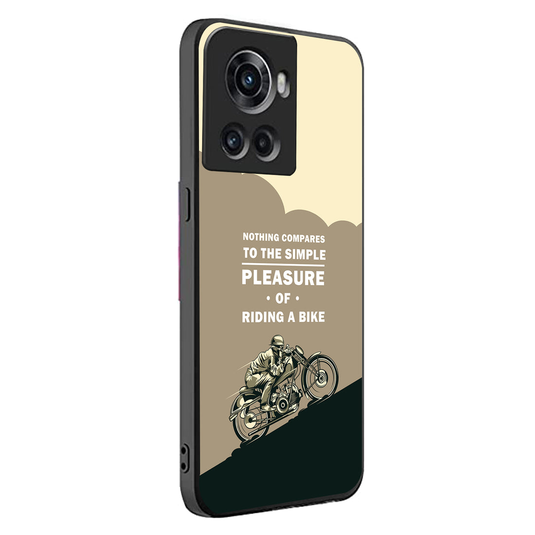 Pleasure of Riding Bike Travel OnePlus 10 R Back Case