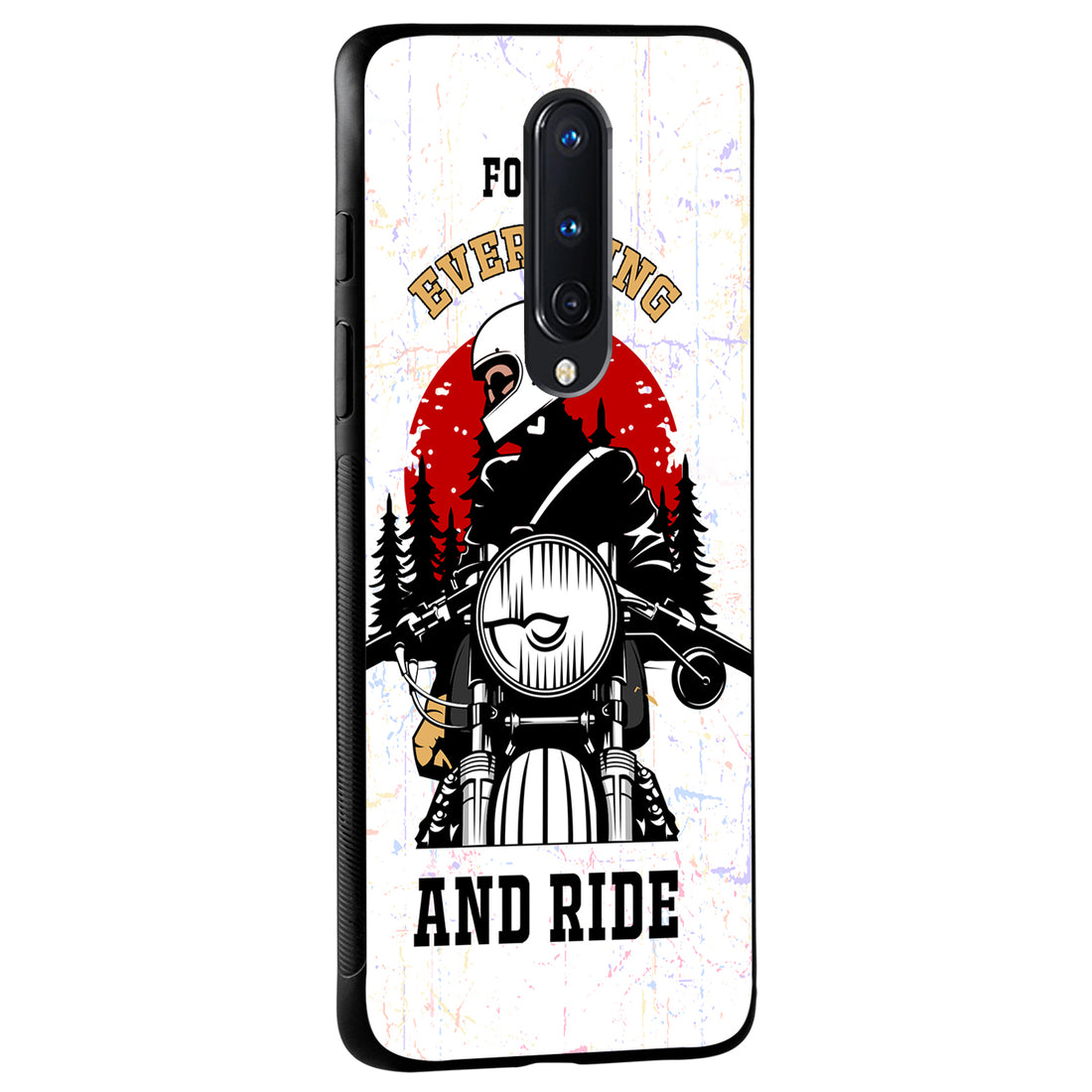 Forget Everything &amp; Ride Bike Oneplus 8 Back Case