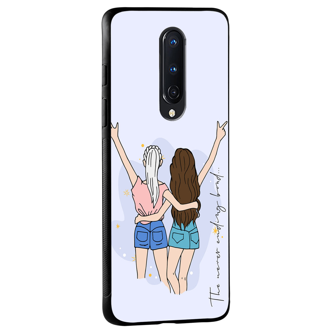 Girl Bff Oneplus 8 Back Case