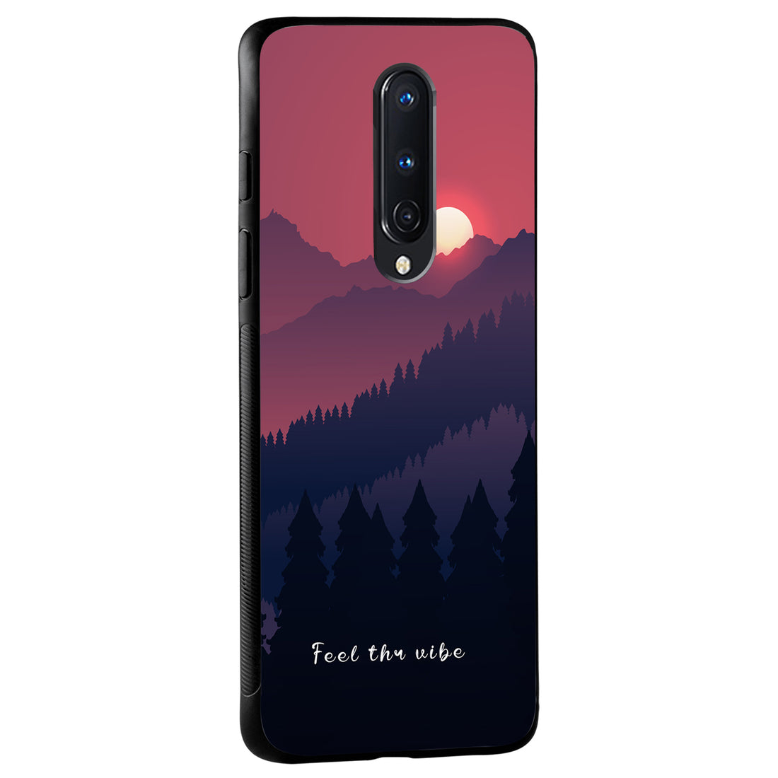 Feel The Vibes Fauna Oneplus 8 Back Case