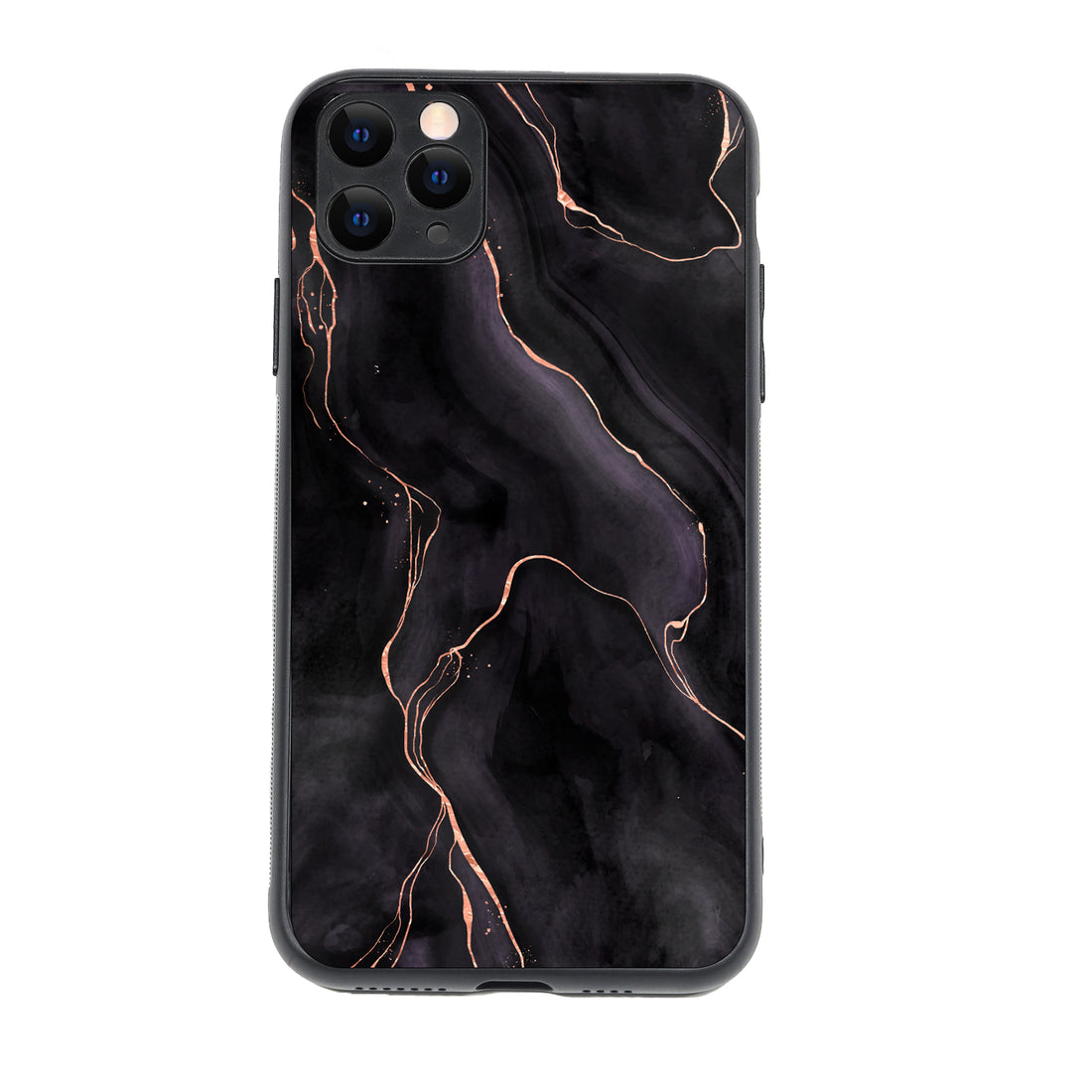 Black Pink Line Marble iPhone 11 Pro Max Case
