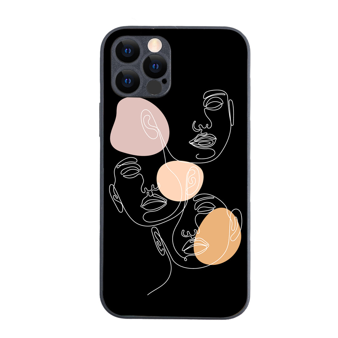 Face Aesthetic Human iPhone 12 Pro Case