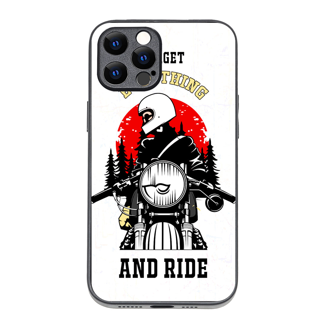 Forget Everything &amp; Ride Bike iPhone 12 Pro Max Case