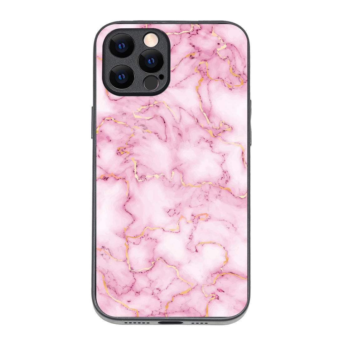 Pink Golden Marble iPhone 12 Pro Max Case