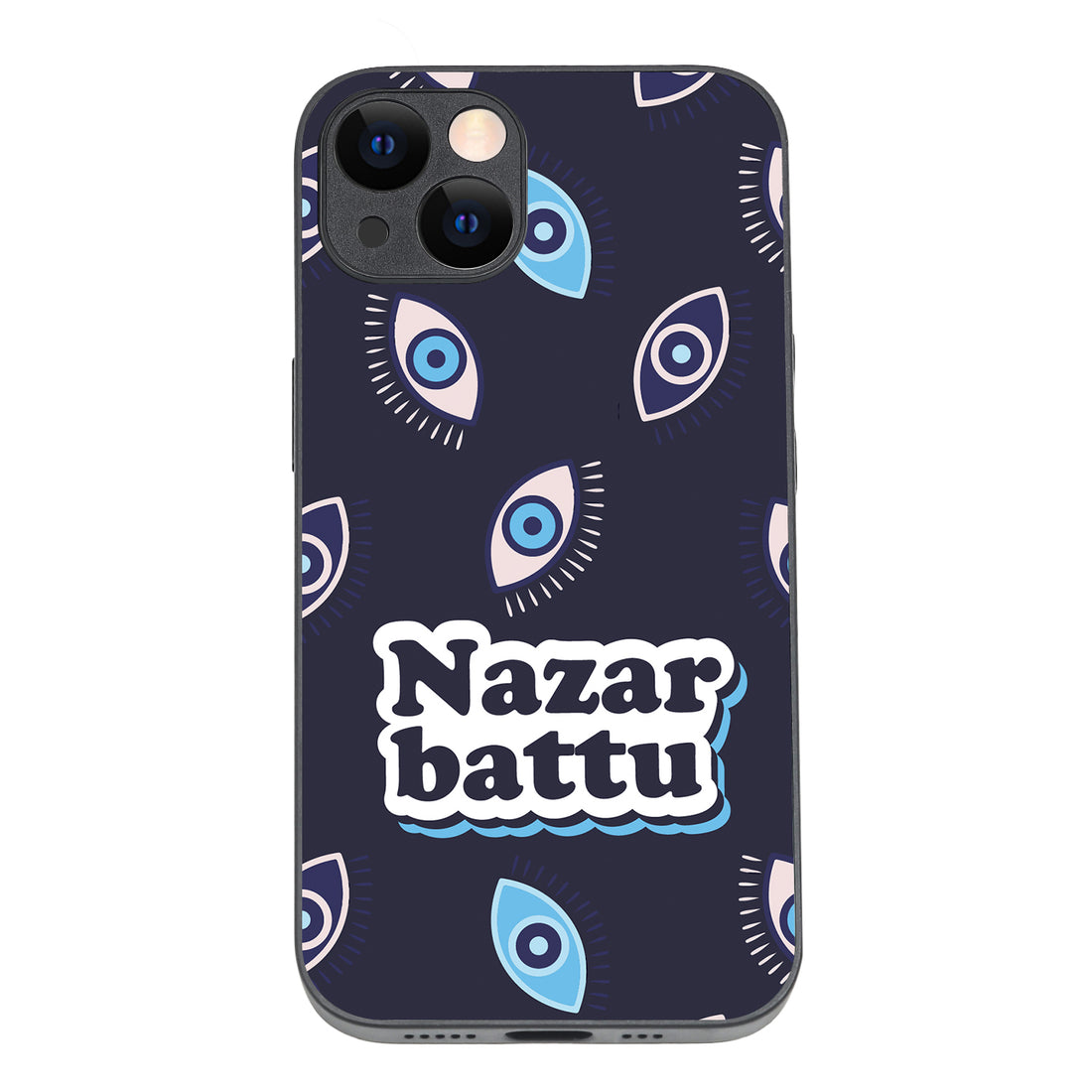 Nazar Battu Motivational Quotes iPhone 13 Case