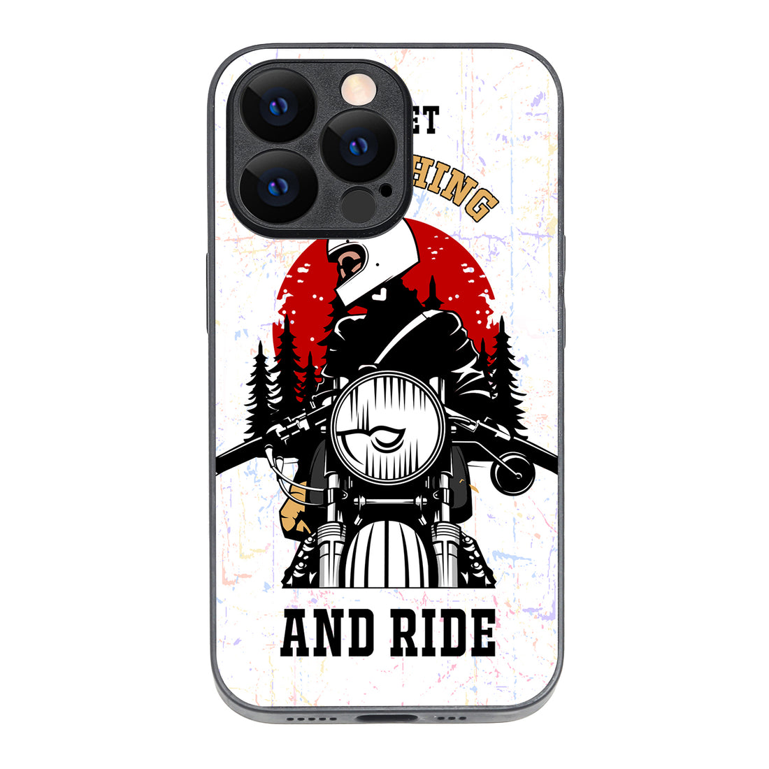 Forget Everything &amp; Ride Bike iPhone 13 Pro Case