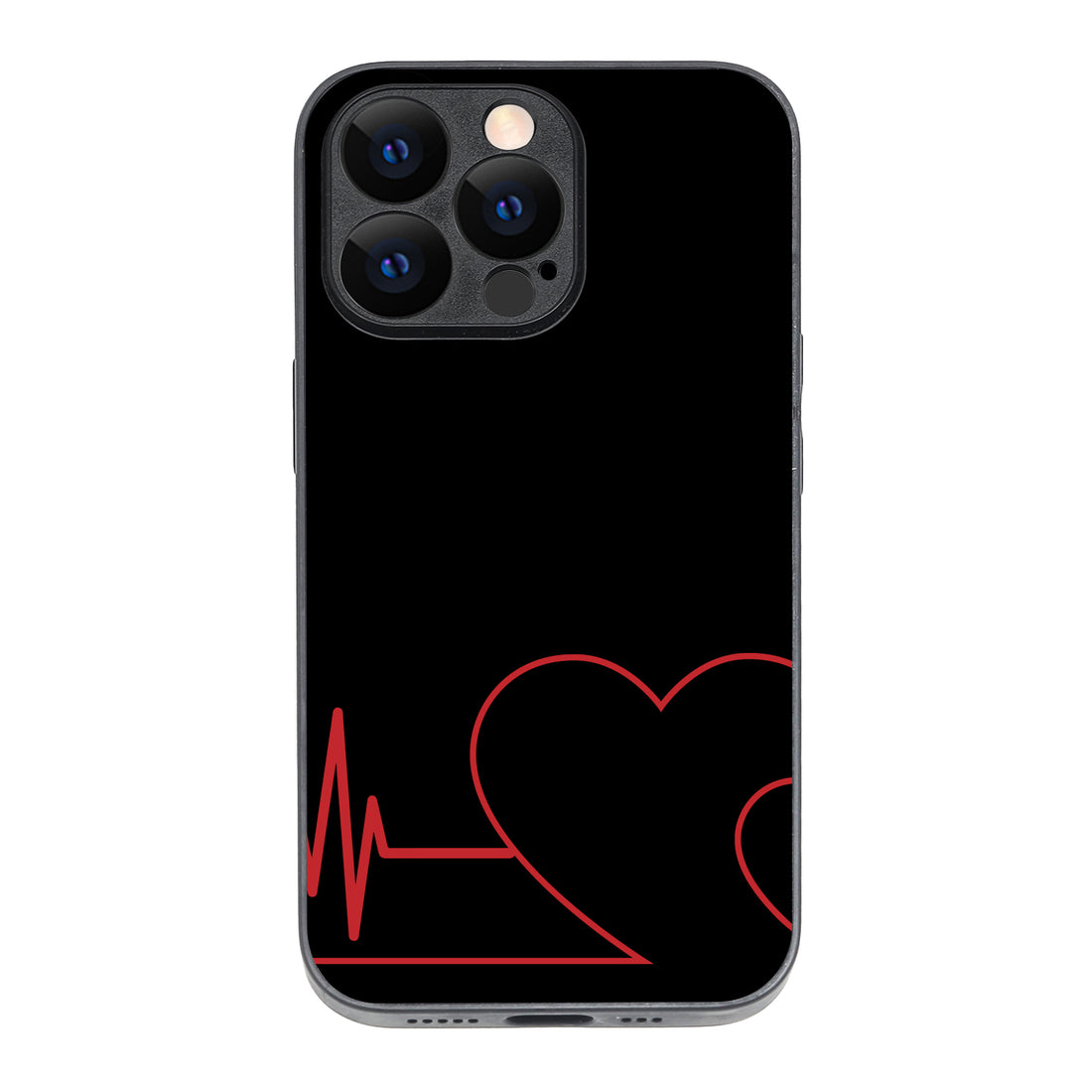 Two Heart Beat Couple iPhone 13 Pro Case