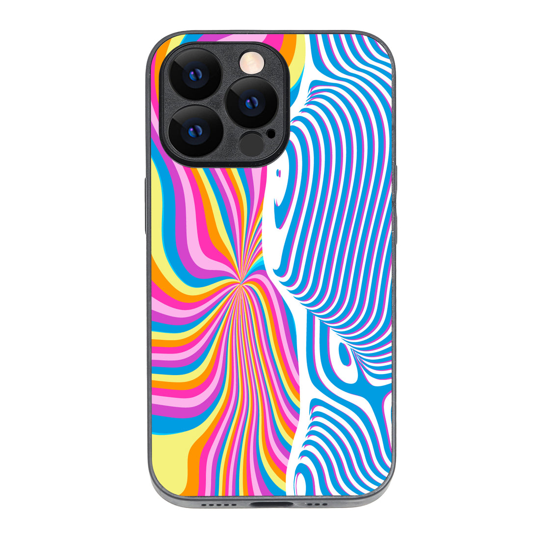 Rainbow Optical Illusion iPhone 13 Pro Case