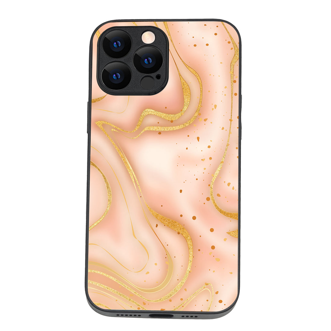 Golden Marble iPhone 13 Pro Max Case