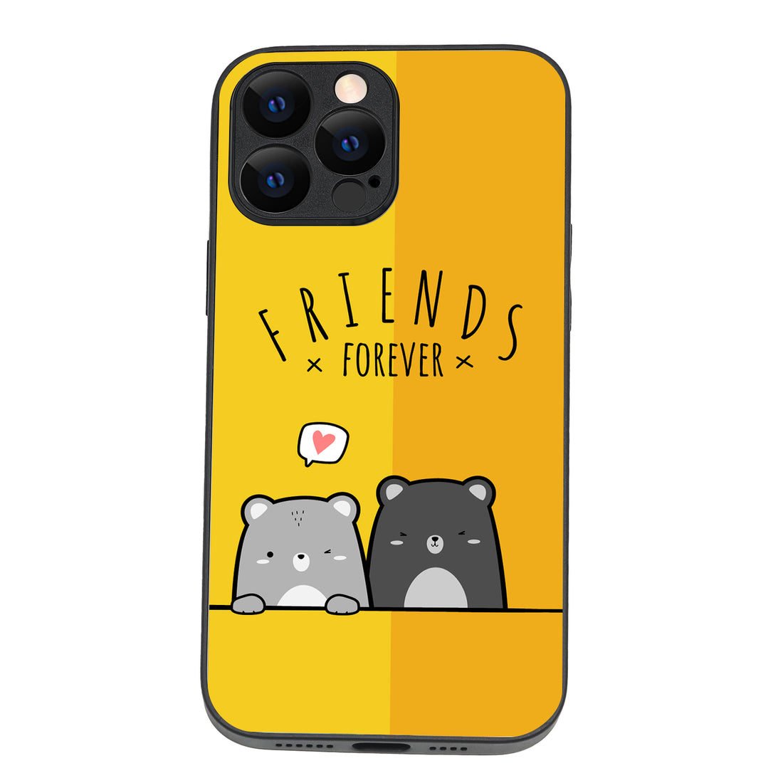 Yellow Bff iPhone 13 Pro Max Case