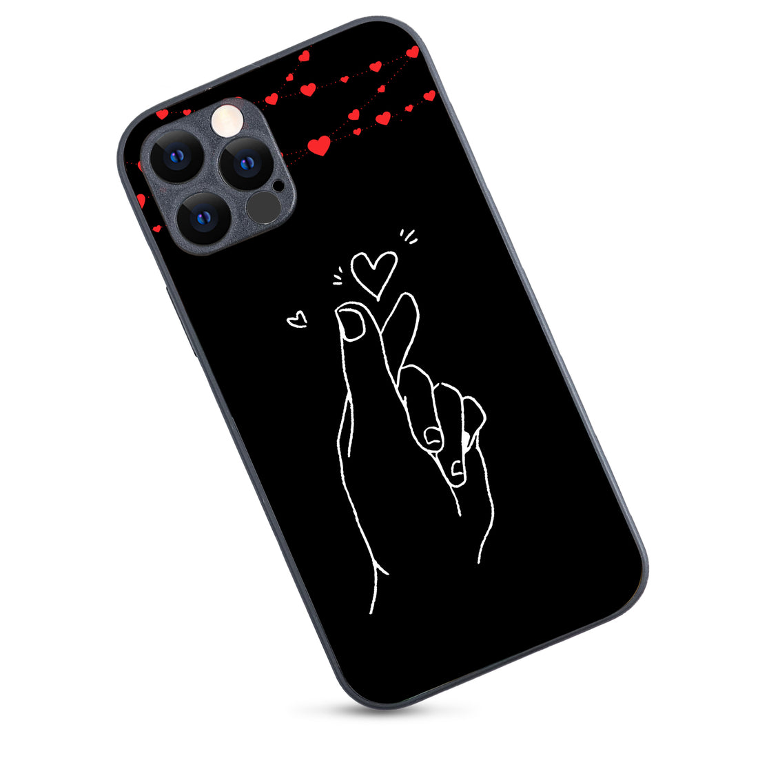 Click Heart Boy Couple iPhone 12 Pro Case