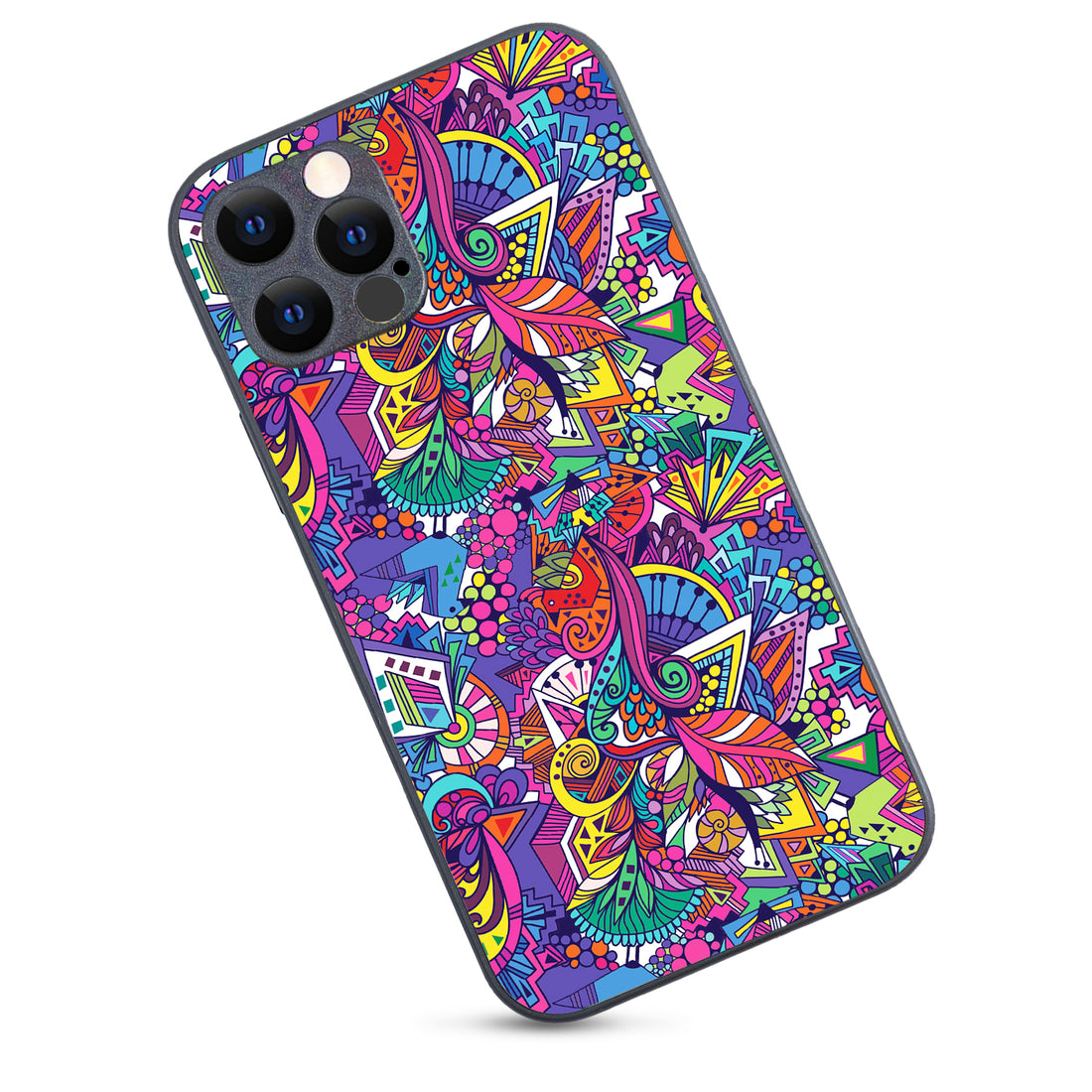 Colourful Doodle iPhone 12 Pro Case