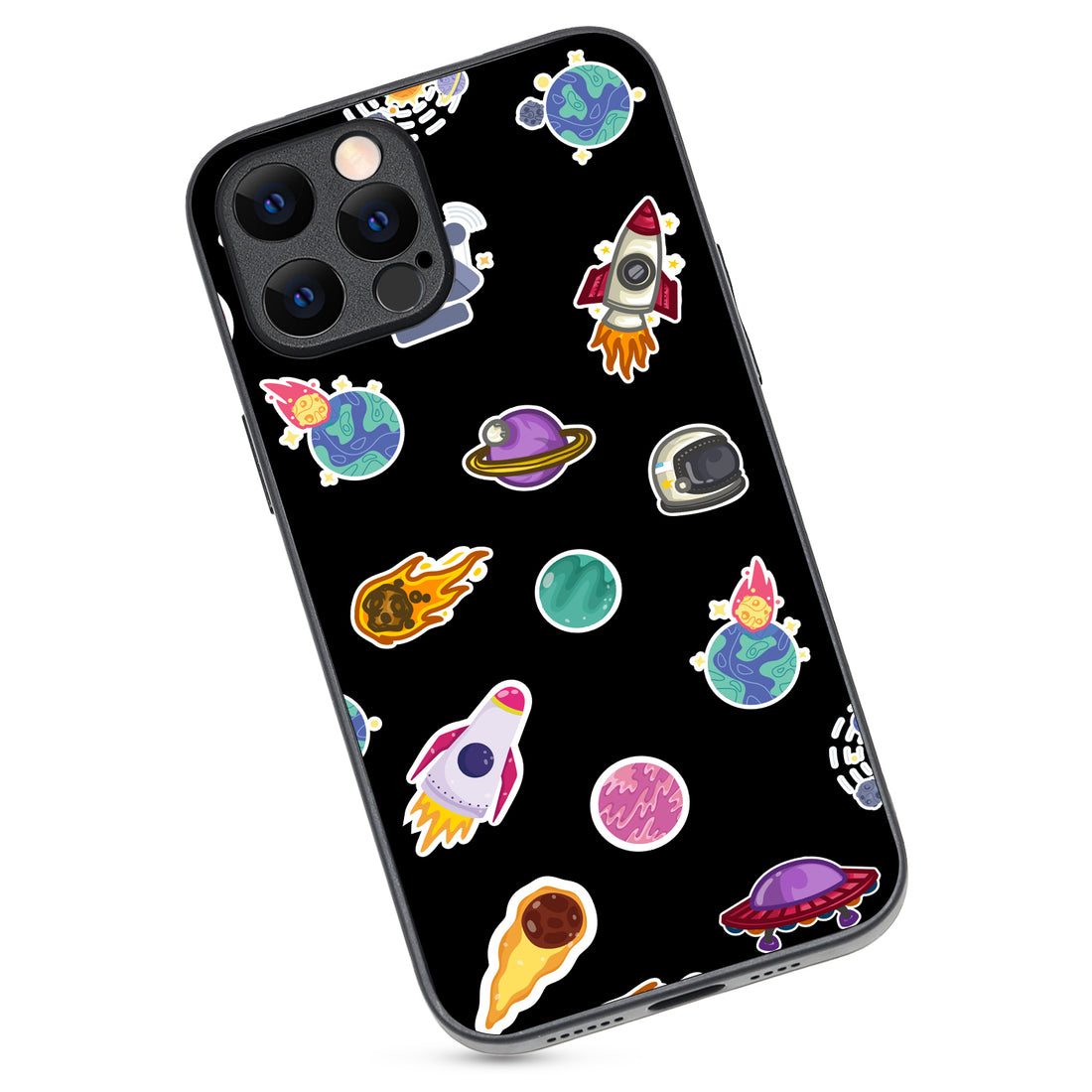 Stickers Space iPhone 12 Pro Max Case
