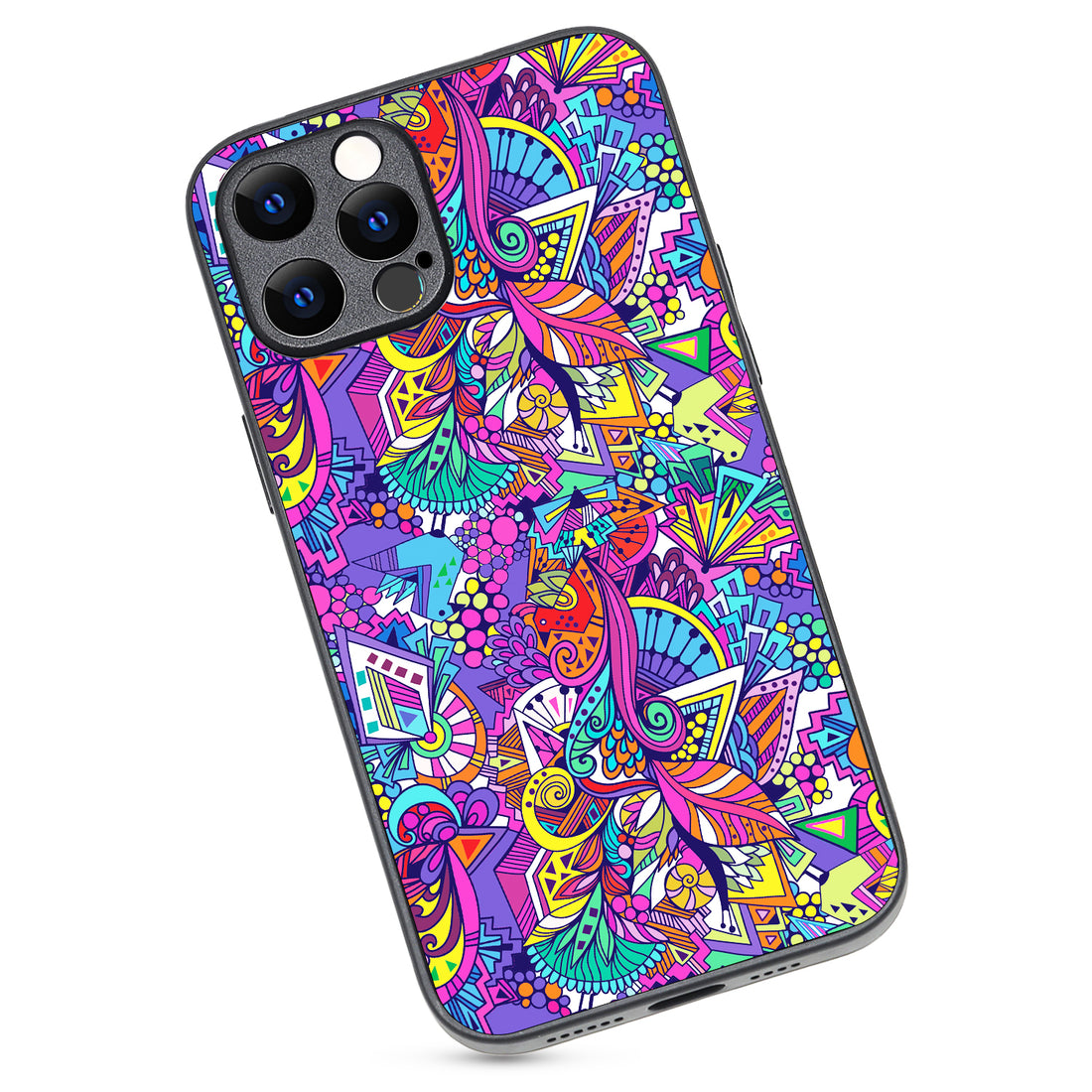 Colourful Doodle iPhone 12 Pro Max Case