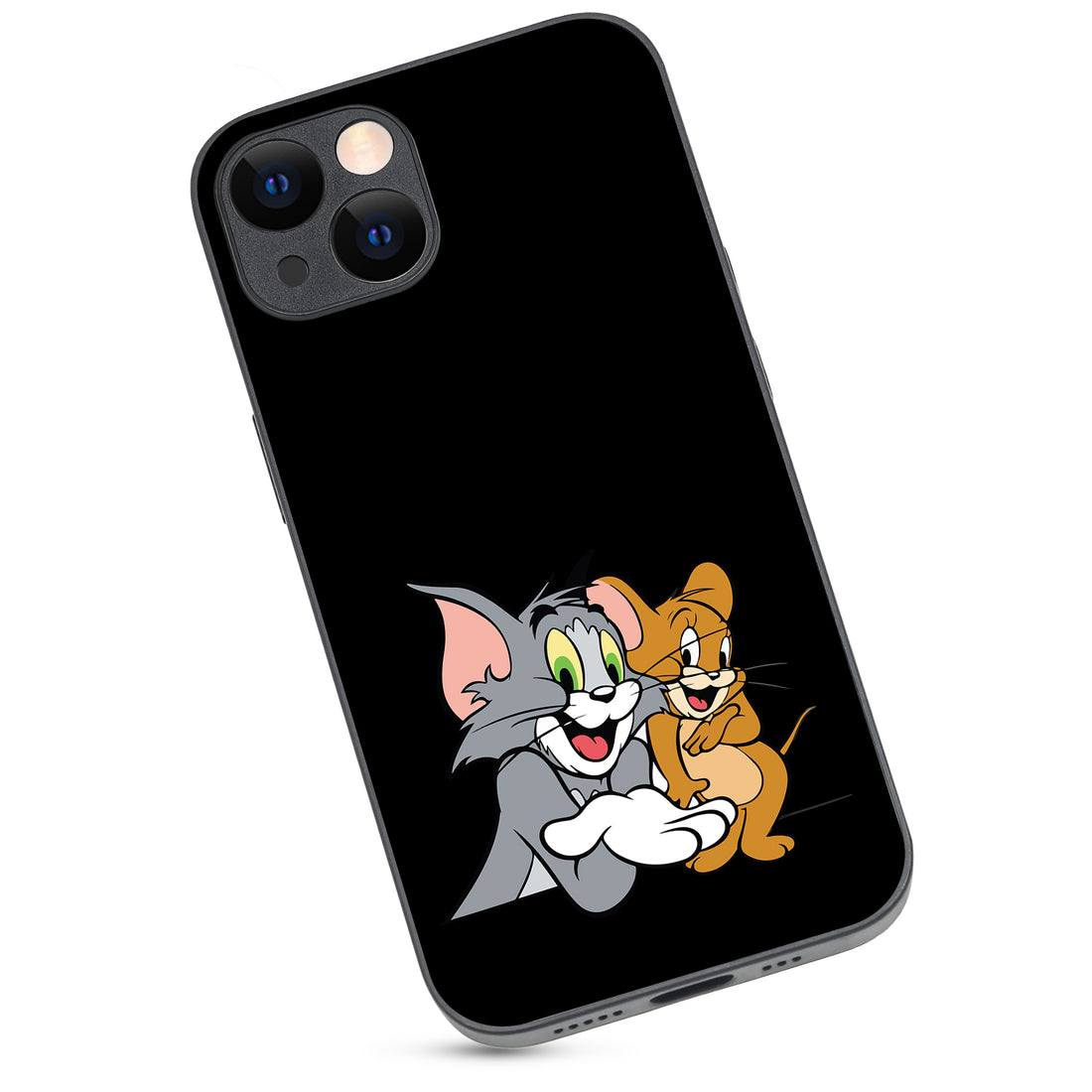 Tom &amp; Jerry Black Cartoon iPhone 13 Case