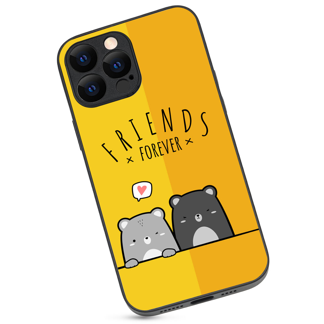 Yellow Bff iPhone 13 Pro Max Case