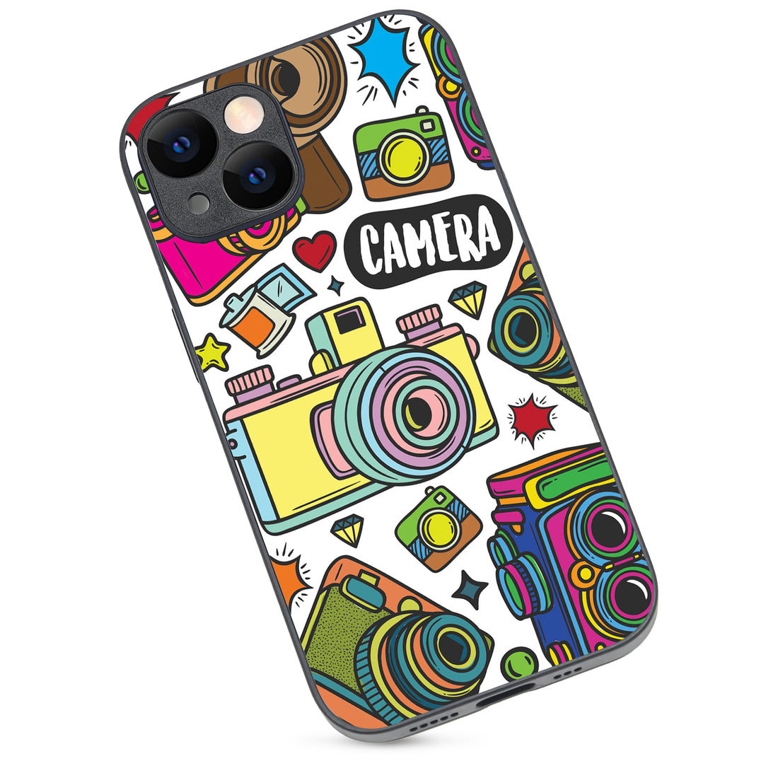 Photography Doodle iPhone 14 Case