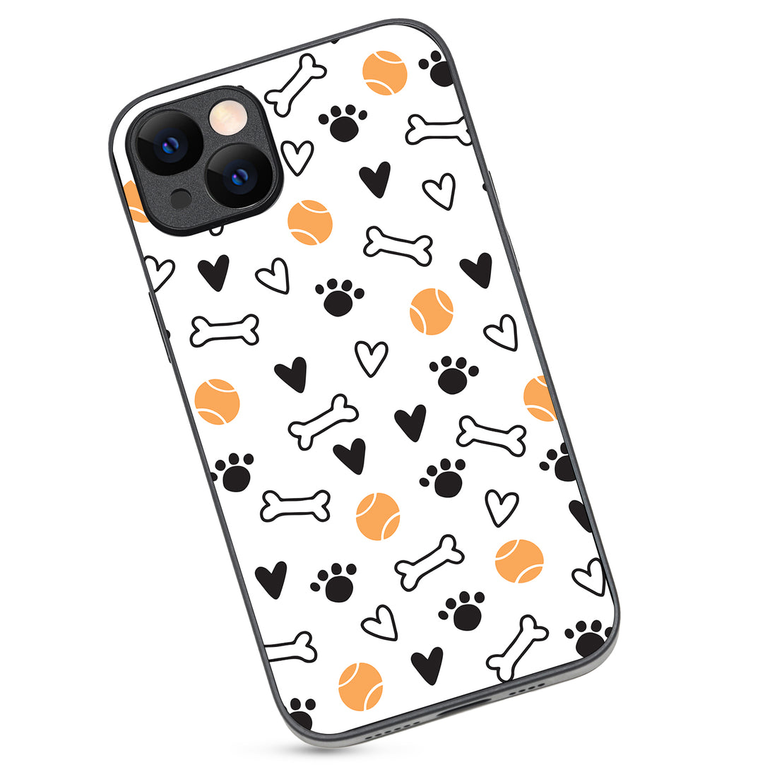 Pet Lover Doodle iPhone 14 Plus Case