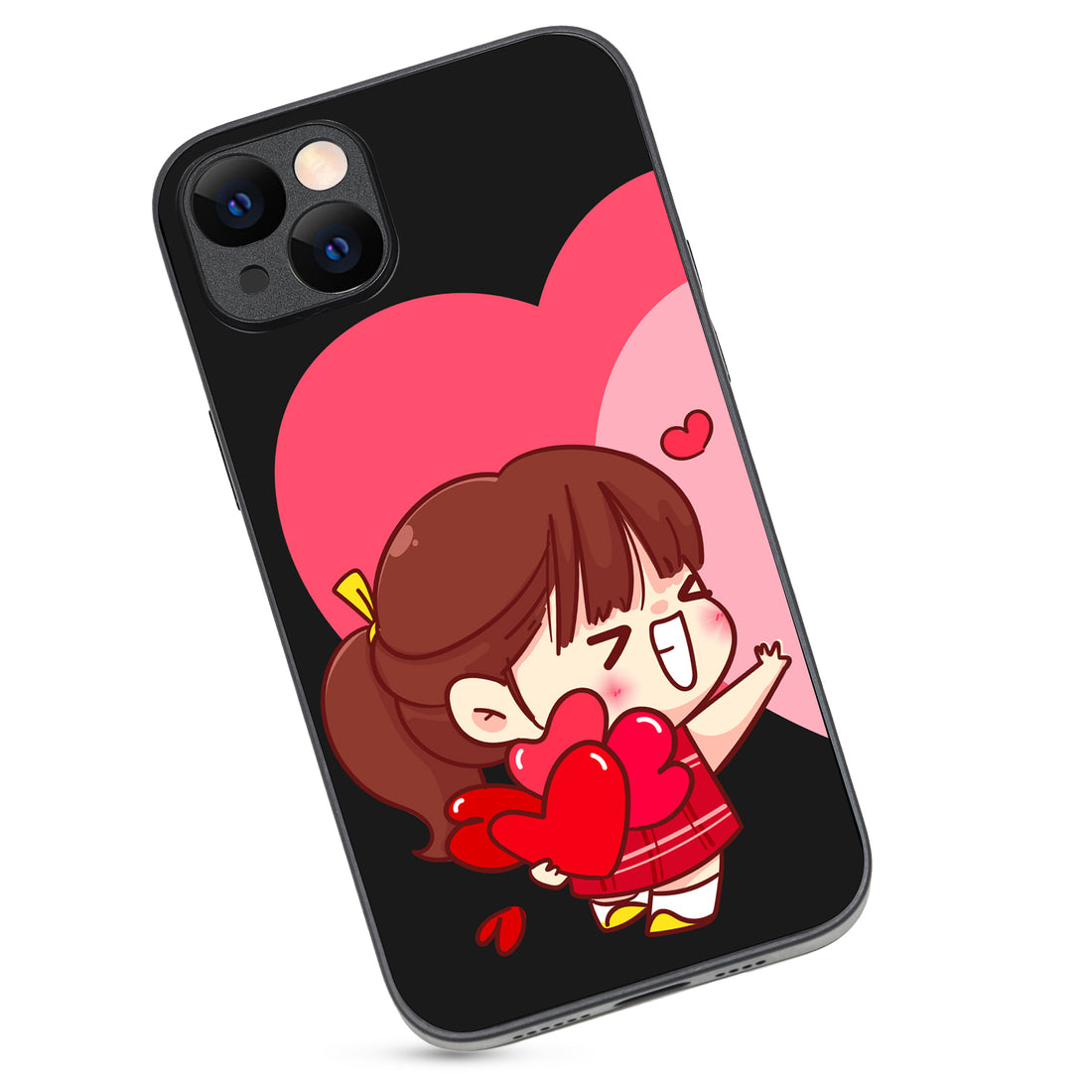 Love Girl Couple iPhone 14 Plus Case