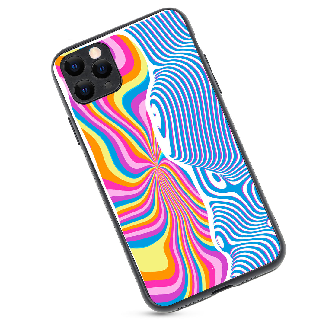 Rainbow Optical Illusion iPhone 11 Pro Max Case
