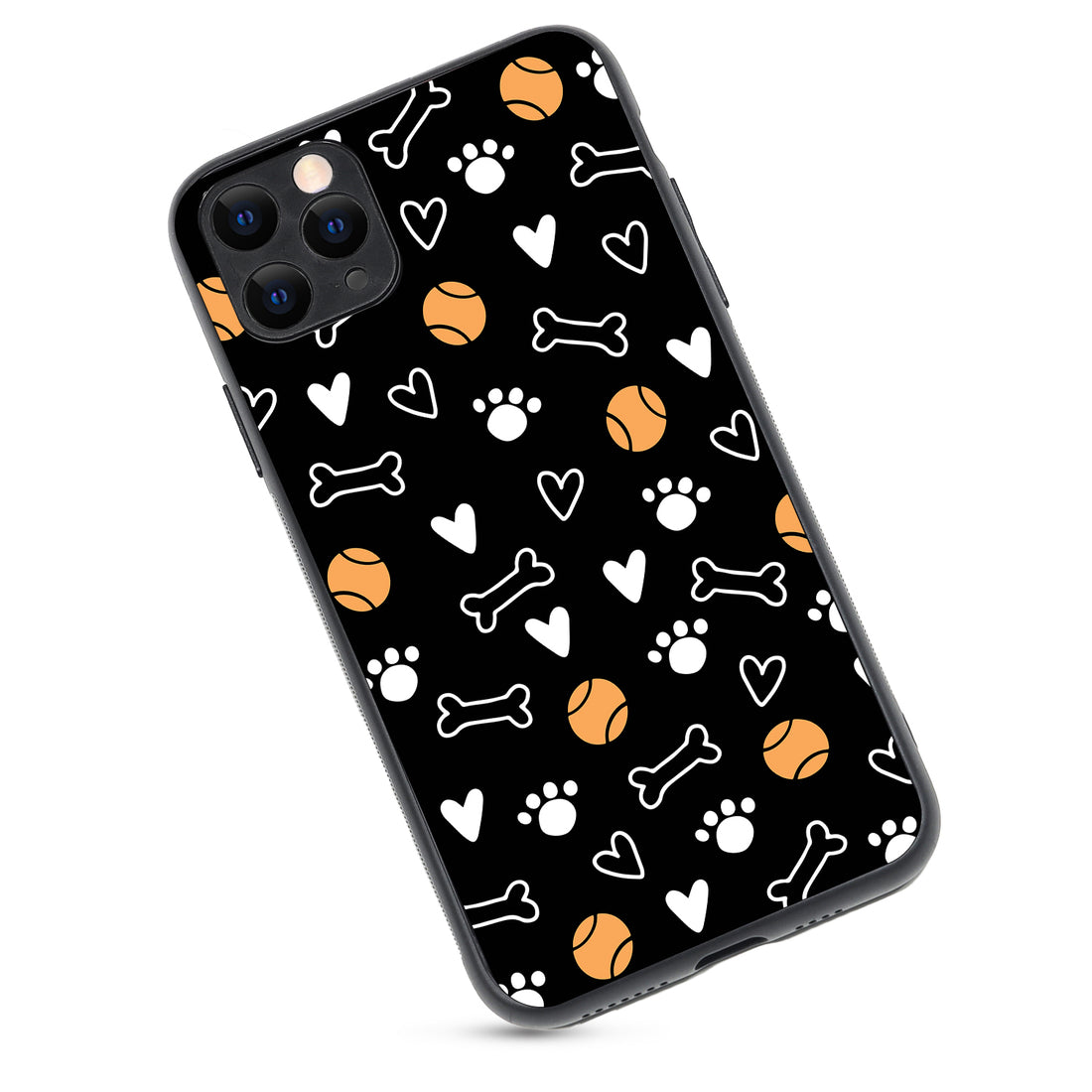 Pet Lover Black Doodle iPhone 11 Pro Max Case