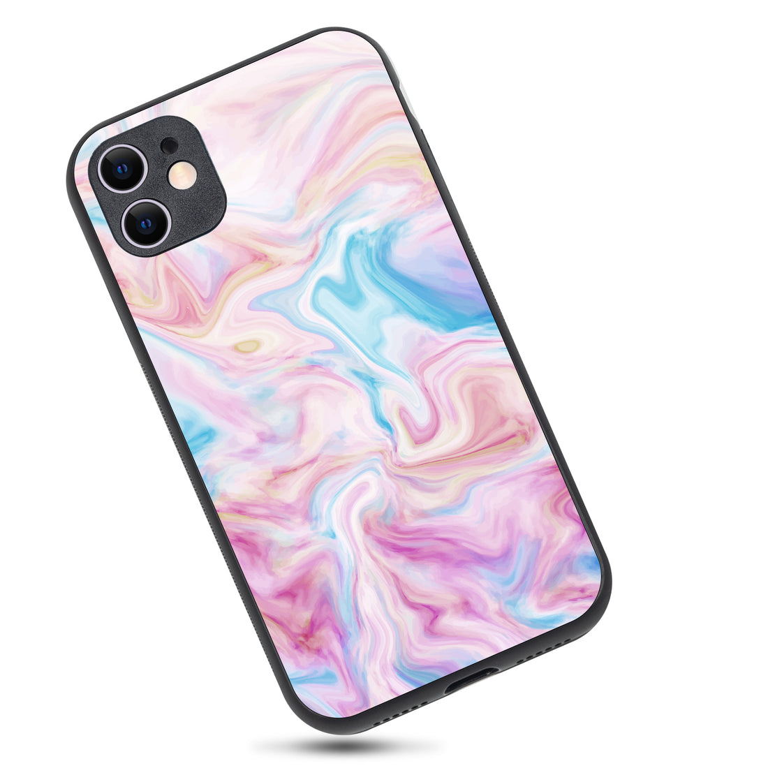 Blue Pink Marble iPhone 11 Case