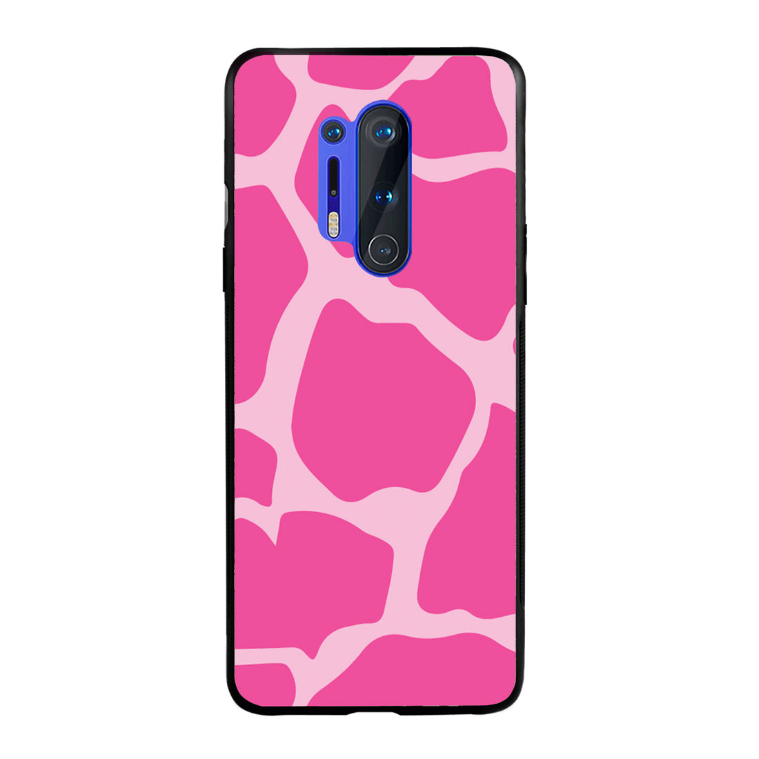 Pink Patch Design Oneplus 8 Pro Back Case
