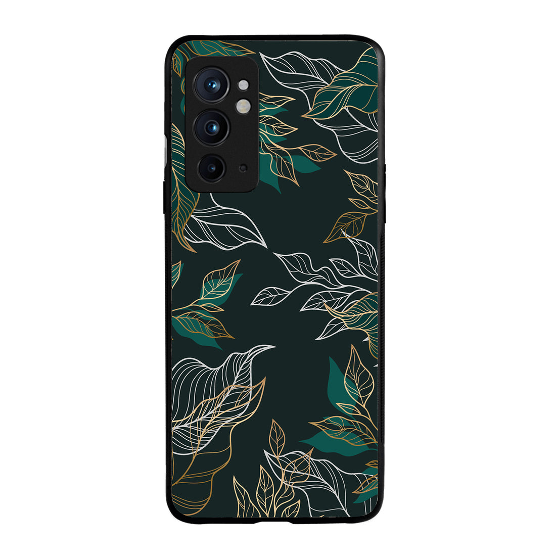 Green Floral Oneplus 9 Rt Back Case