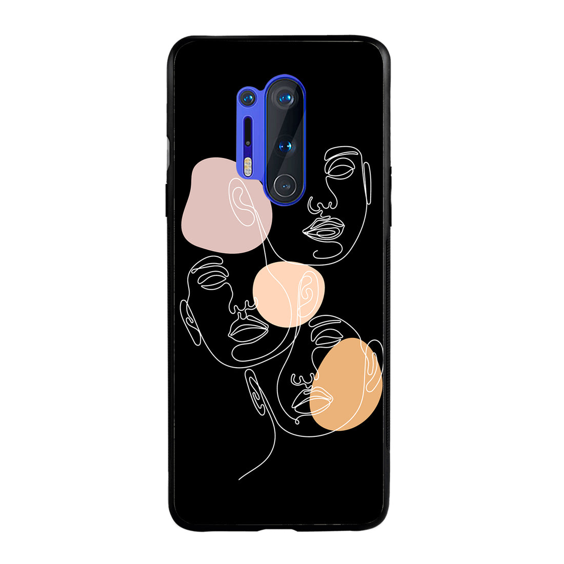 Face Aesthetic Human Oneplus 8 Pro Back Case