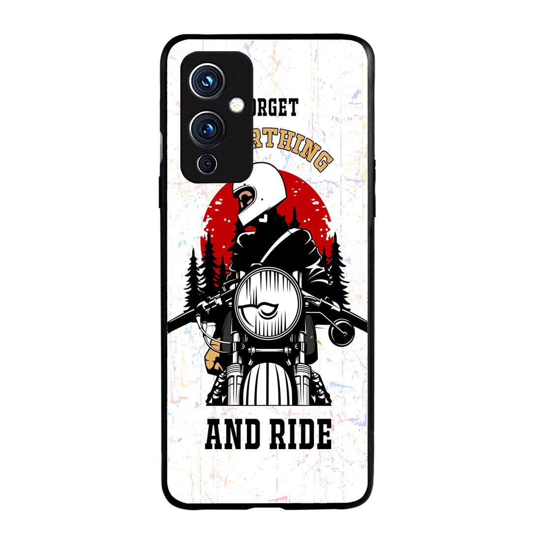 Forget Everything &amp; Ride Bike Oneplus 9 Back Case