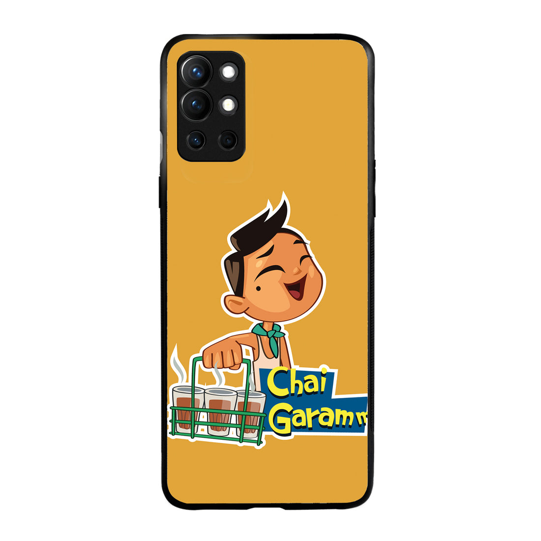 Chai Garam Cartoon Oneplus 9 Pro Back Case
