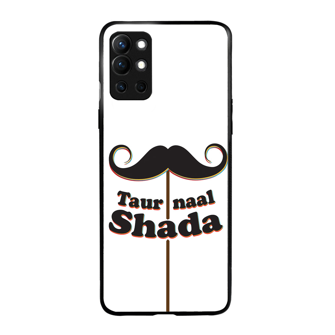 Taur Naal Shada Motivational Quotes Oneplus 9 R Back Case