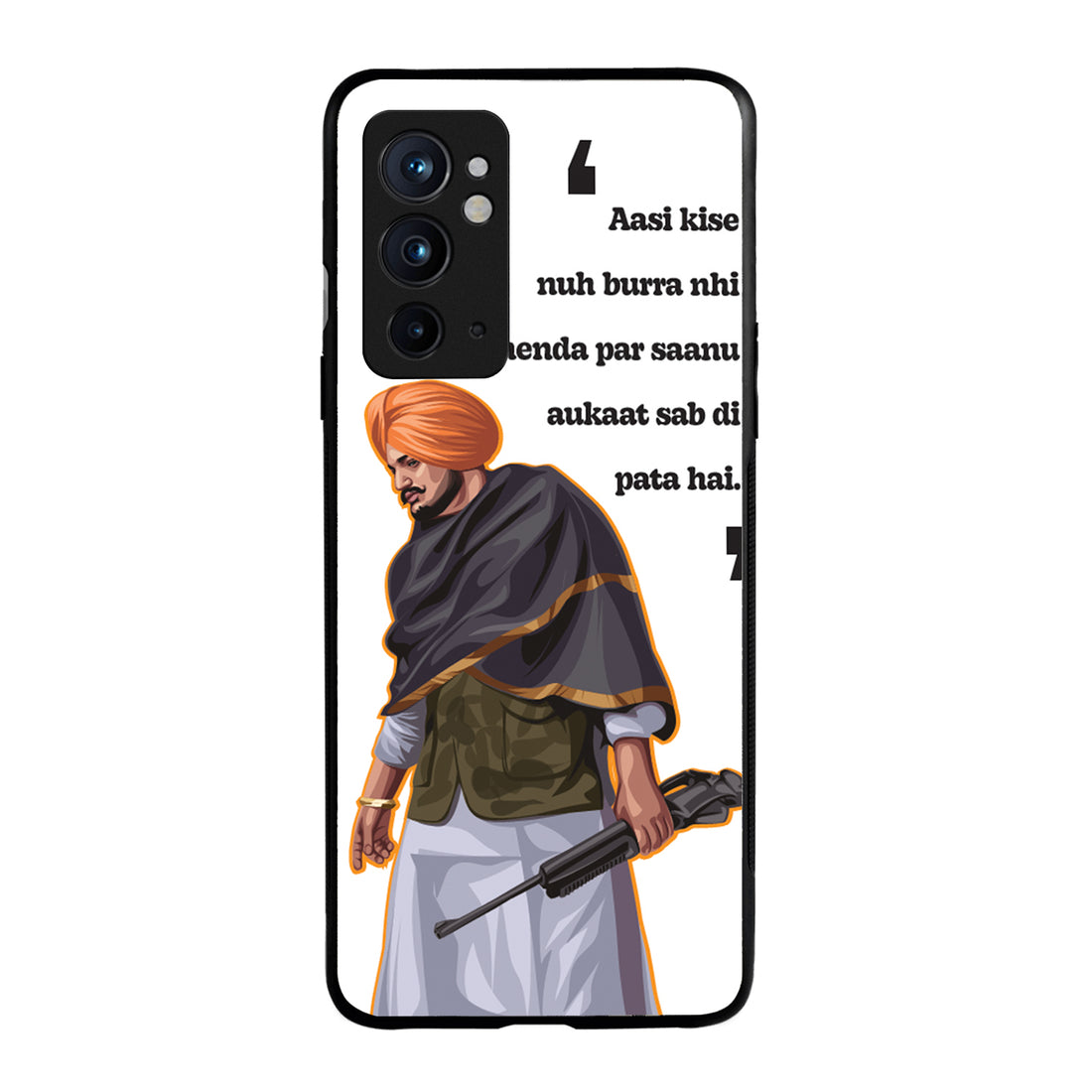 Attitude  Sidhu Moosewala OnePlus 9 RT Back Case