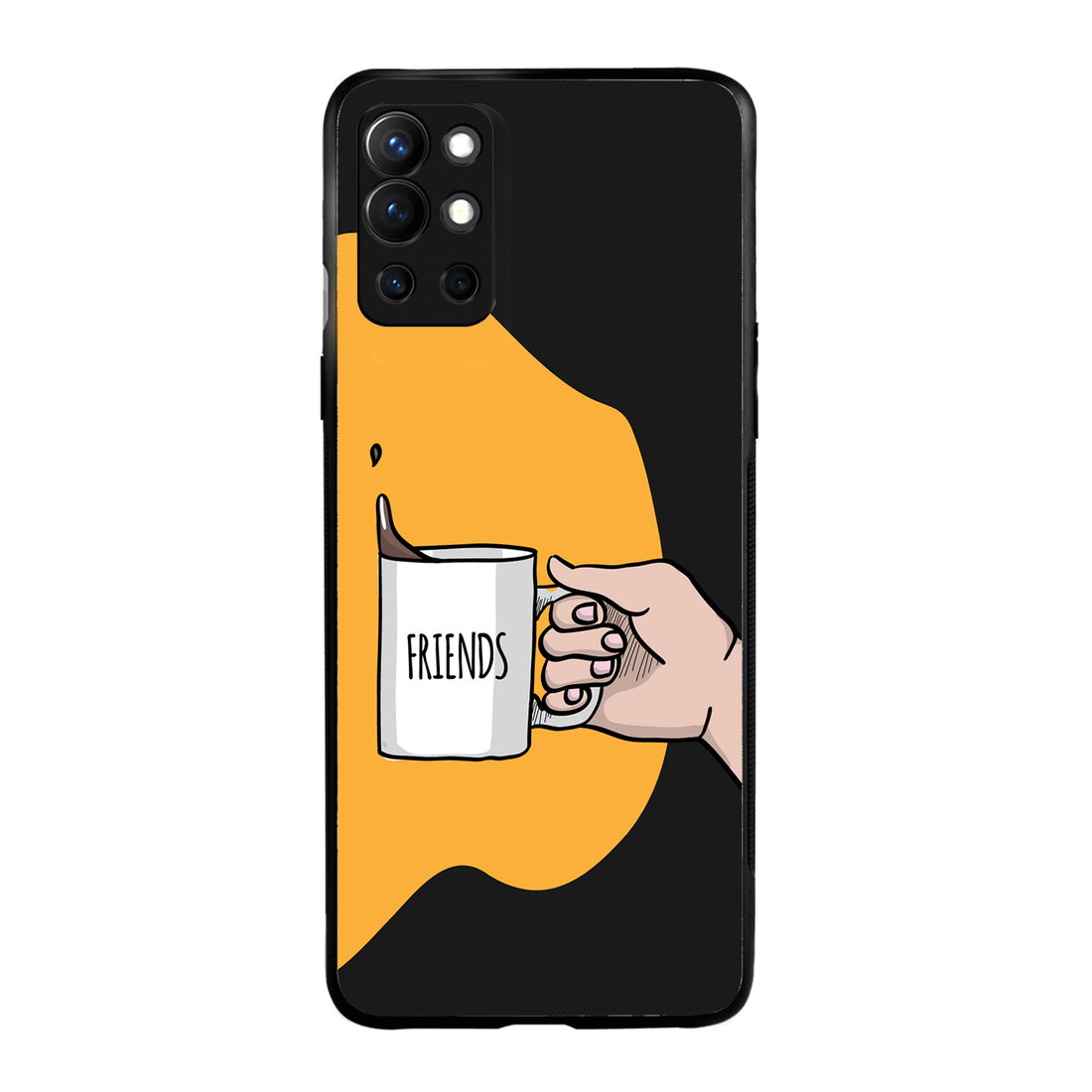 Friend Cheers Bff Oneplus 9 R Back Case