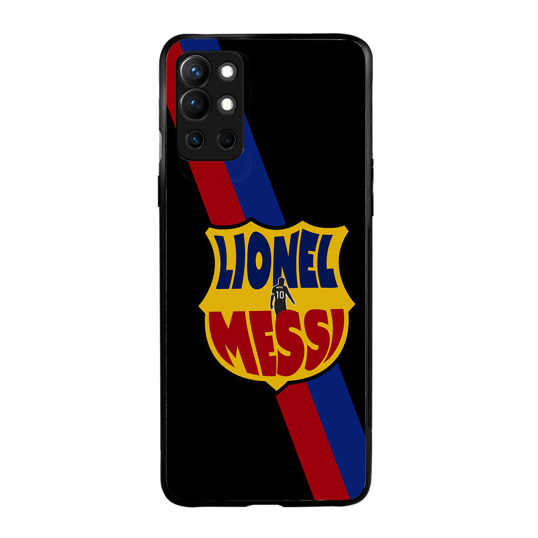 Lionel Messi Sports Oneplus 9 R Back Case