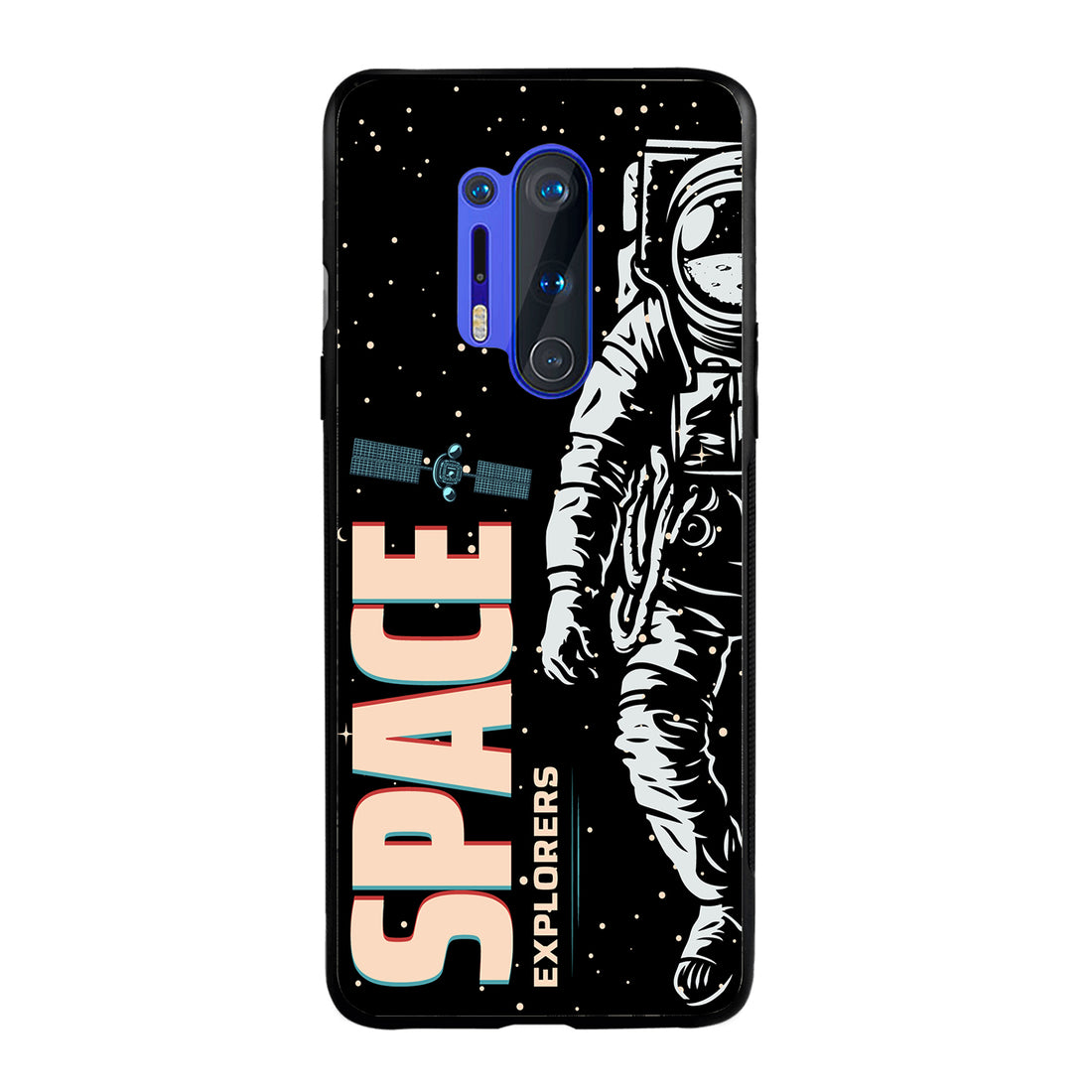 Space Explorer Oneplus 8 Pro Back Case