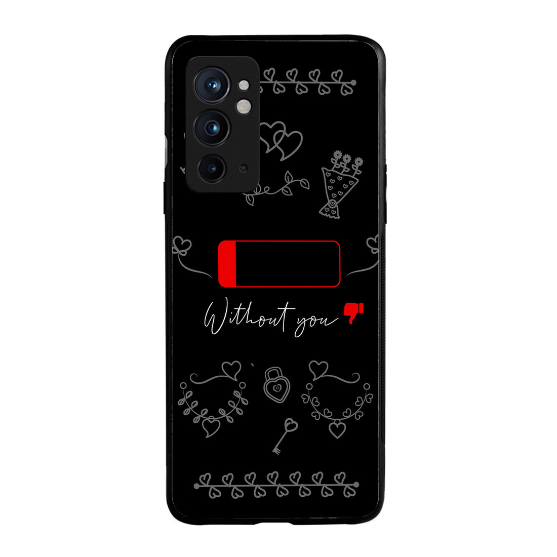 Without You Couple Oneplus 9 Rt Back Case
