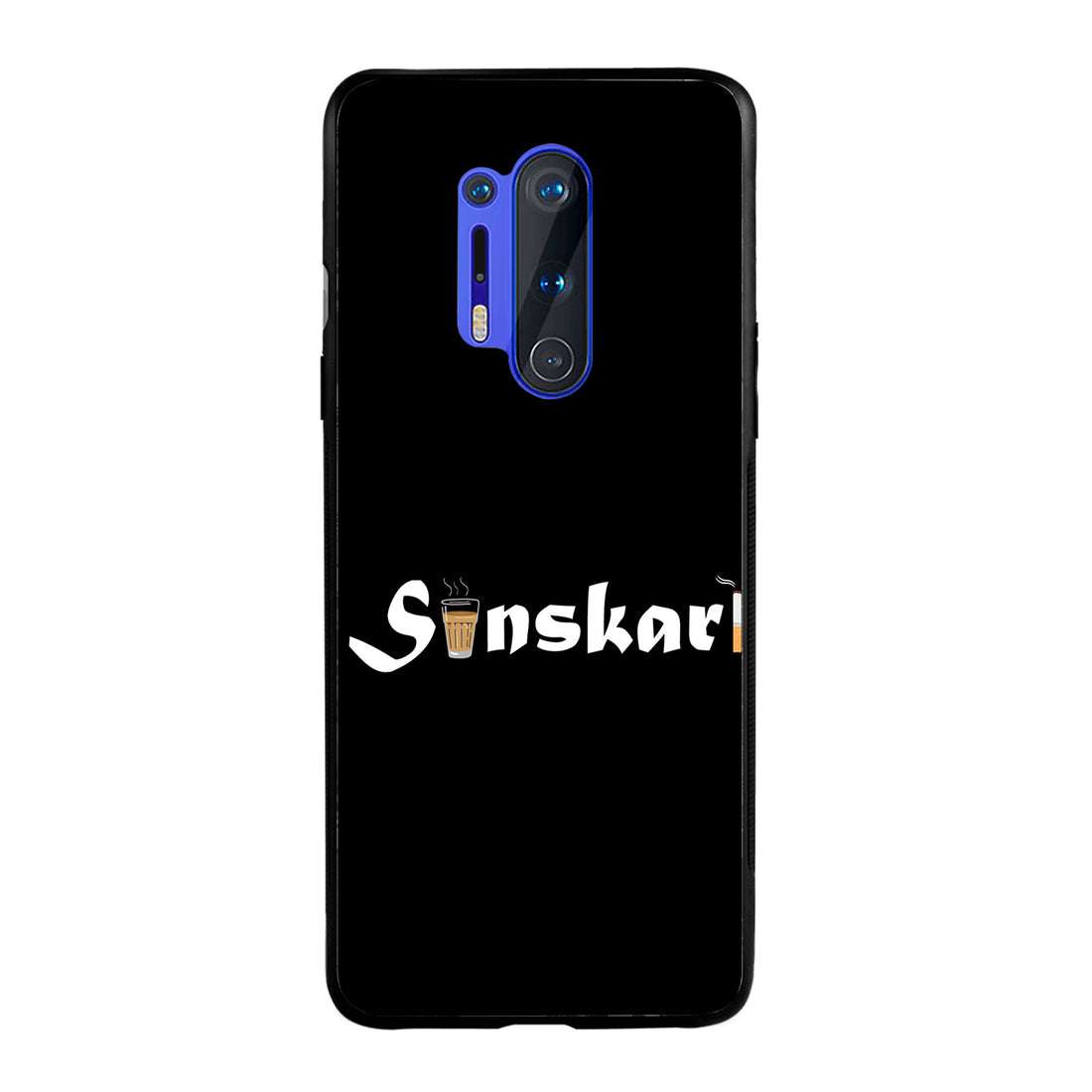 Sanskari Uniword Oneplus 8 Pro Back Case