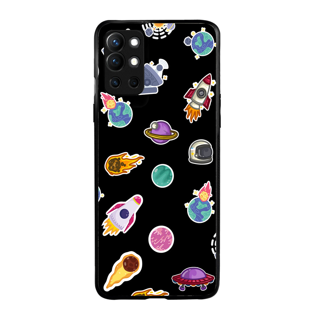 Stickers Space Oneplus 9 R Back Case