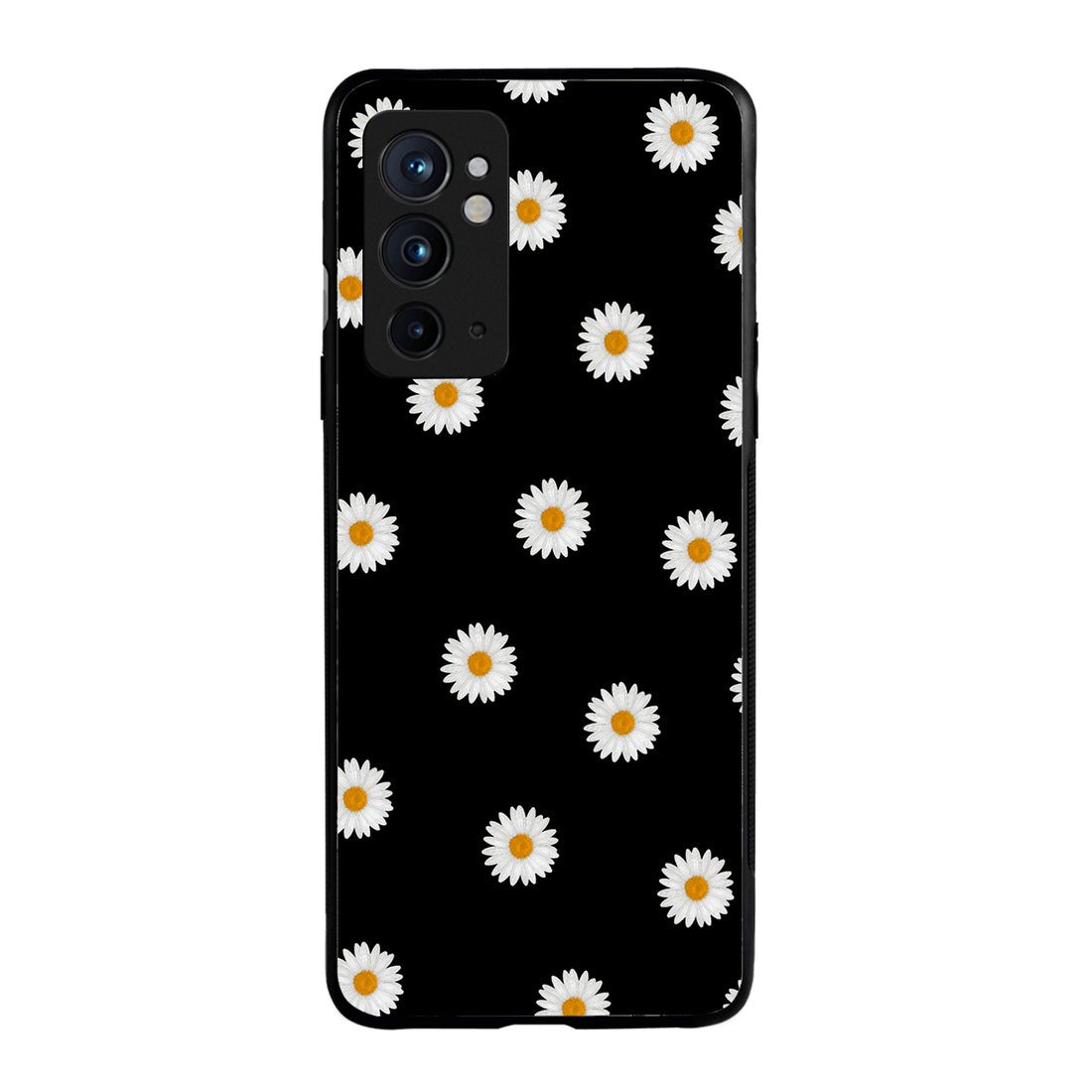 White Sunflower Floral Oneplus 9 Rt Back Case