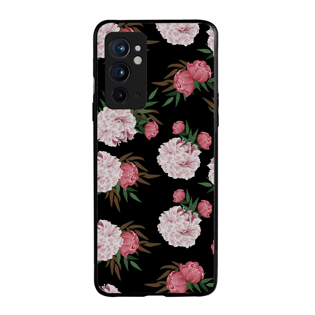 Pink Floral Oneplus 9 Rt Back Case