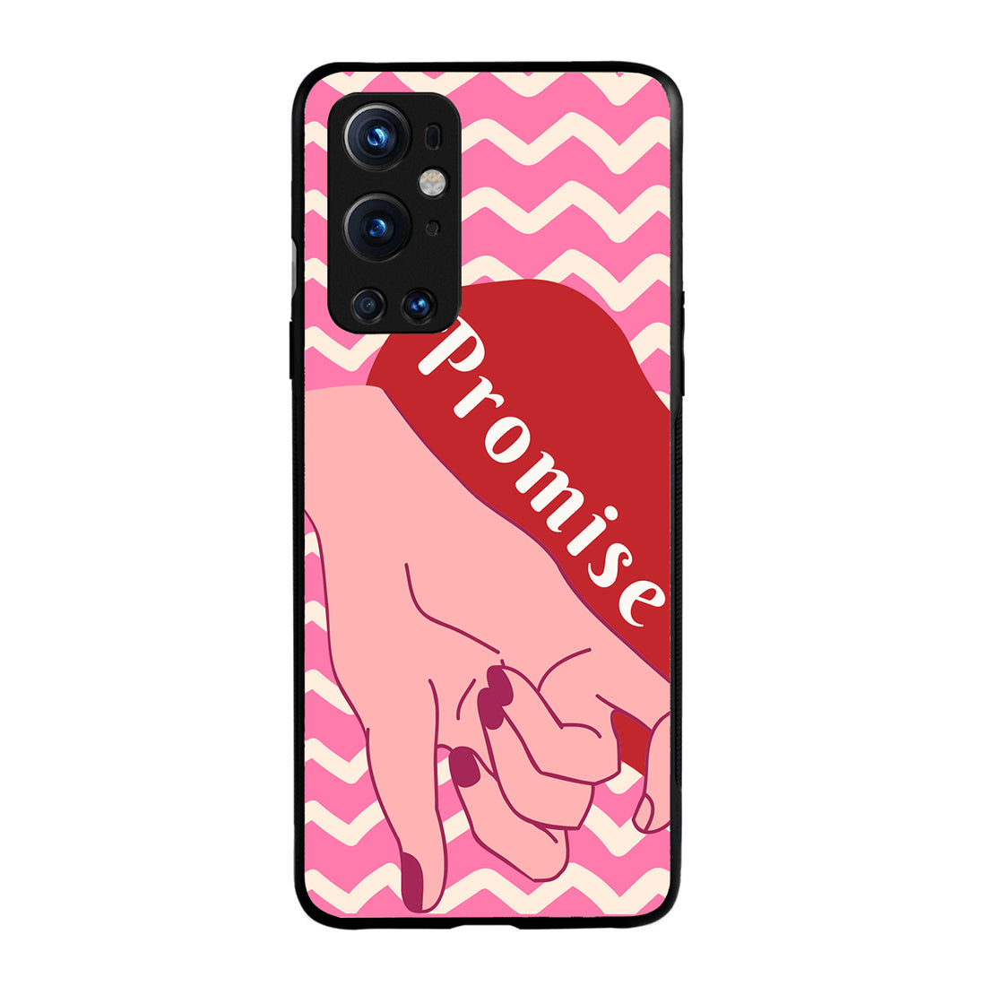 Promise Forever Girl Couple Oneplus 9 Pro Back Case