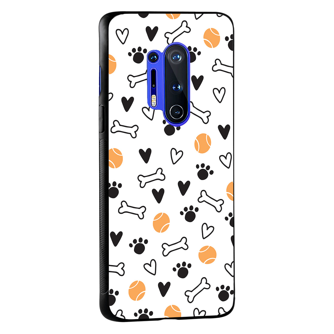 Pet Lover Doodle Oneplus 8 Pro Back Case