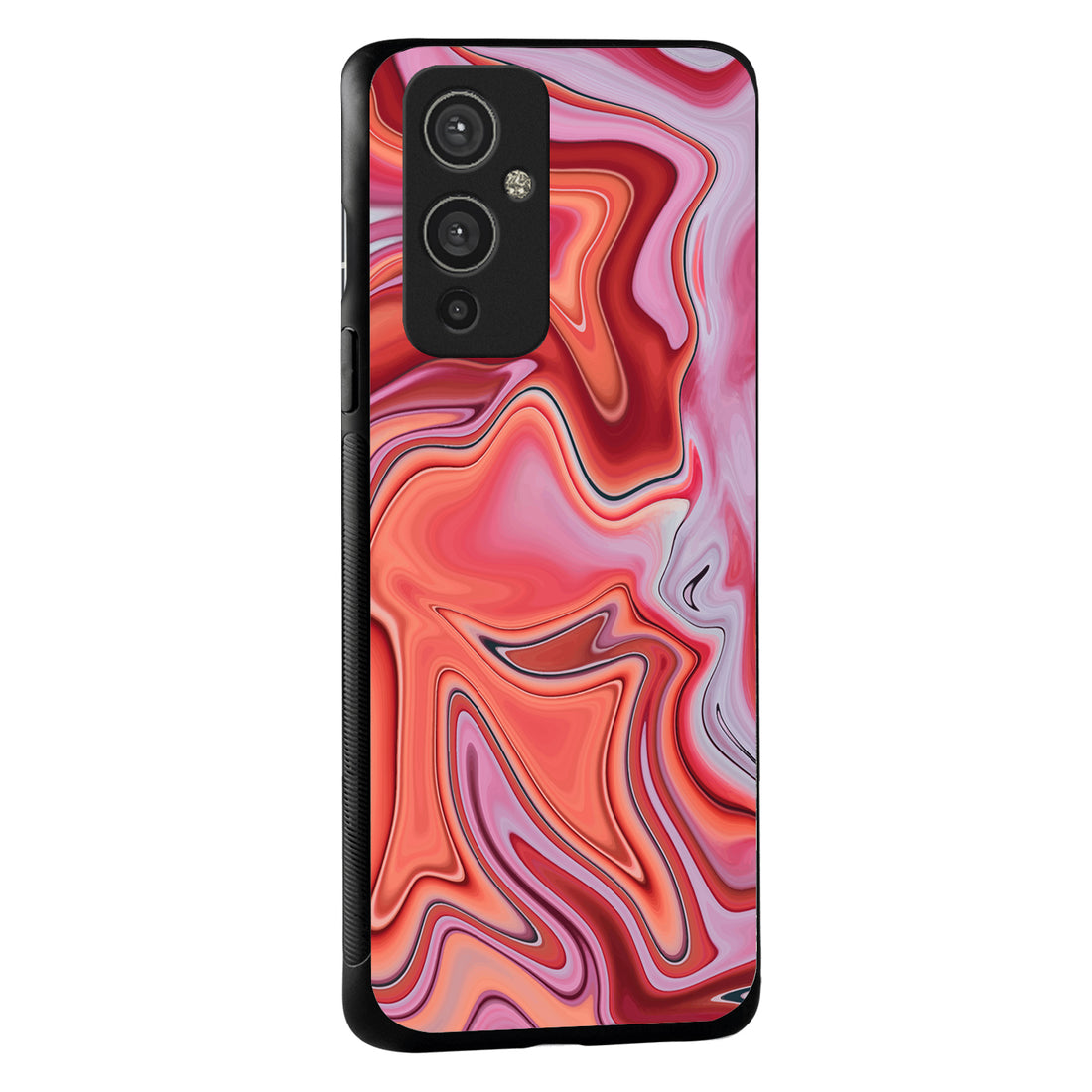 Pink Variant Marble Oneplus 9 Back Case
