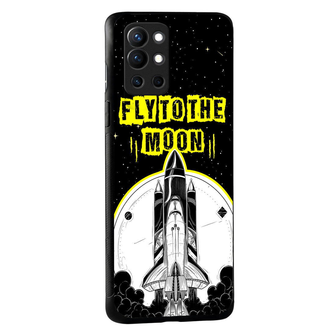 Fly To The Moon Space Oneplus 9 R Back Case