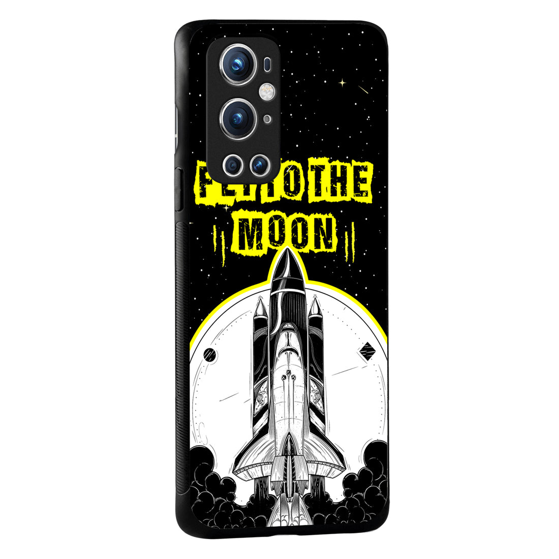 Fly To The Moon Space Oneplus 9 Pro Back Case